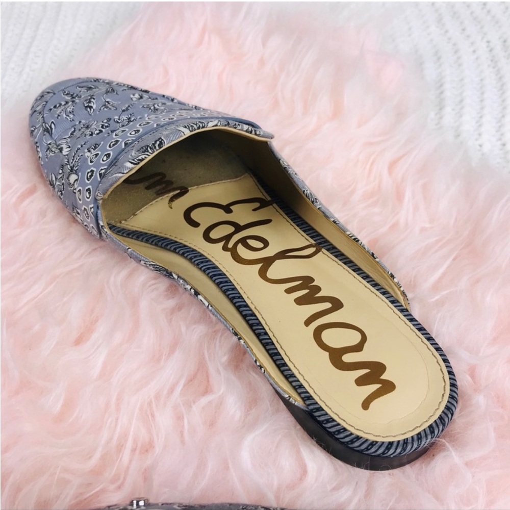 Sam Edelman – corn flour, floral Perri loafers / women’s size 9 - Picture 3 of 8
